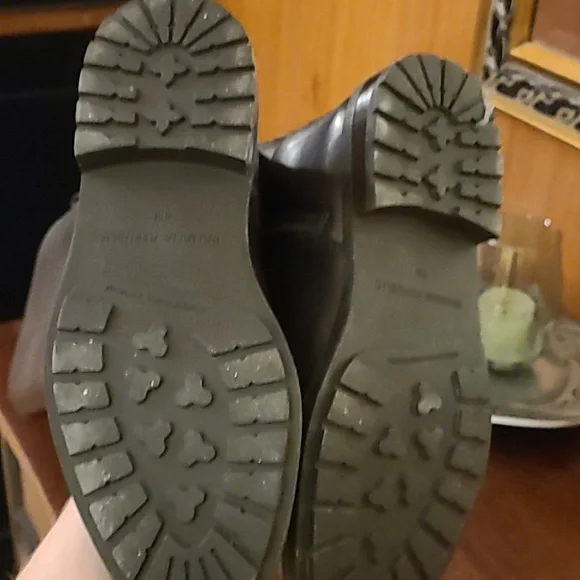 Banana Republic dark chocolate brown wide calf boots - Picture 3 of 10